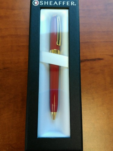 Sheaffer prelude red lacquer - sheaffer,